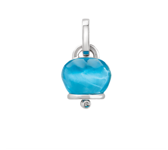 Charm Chantecler Femme Et Voilà Campanelle in Argent Diamante 0.01 Ct 43003 - 43003